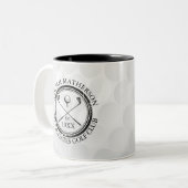 Custom Classic Golf Club Name Personalized Zweifarbige Tasse (Vorderseite Links)