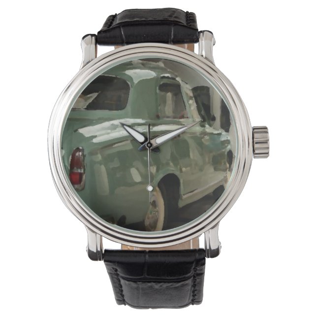 Custom classic_green armbanduhr (Vorderseite)