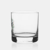 Custom Classic Green Eucalyptus Foliage Wreath Whiskyglas (Links)