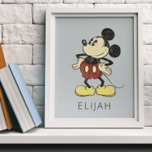 Custom Classic Mickey | Vintage Hände auf Hüften
