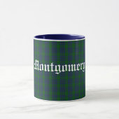 Custom Classic Montgomery Tartan Karierte Tasse (Zentrum)