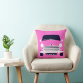 Custom Classic rosa altes British Mini Auto Kissen (Stuhl )