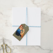 Custom Classic Rosie The Riveter Geschenkanhänger (Mit Garn)