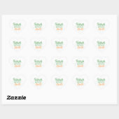 Custom Classic Round Stickers, Format: Sheet of St Herz-Aufkleber (Blatt)