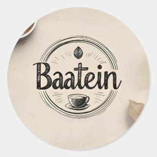 Custom Classic Round Stickers, Format: Sheet of St Runder Aufkleber