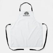 Custom Classy Lotus Salon Wellness-Center Uniform  Schürze (Vorderseite)