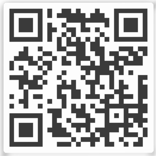Custom Clear Wasserproof Qr-Code-Aufkleber Aufkleber (Vorderseite)