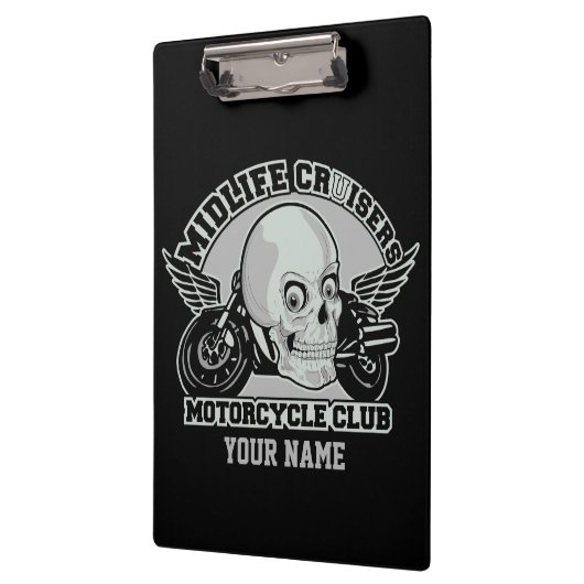 Custom-Clipboard Midlife Cruisers MC Klemmbrett (Links)