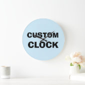 CUSTOM CLOCK GROßE WANDUHR (Zuhause)