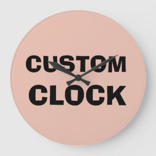 CUSTOM CLOCK GROßE WANDUHR