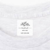 Custom Clothing Iron on label for handmade item Etiketten (Befestigt)