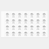 Custom Clothing Iron on label for handmade item Etiketten (Blatt)