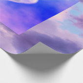 CUSTOM CLOUUD HERZ Wrackpapier Geschenkpapier (Ecke)