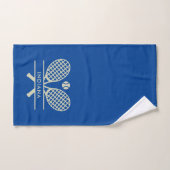 Custom Club Name Tennis Team Spielplan Handtuch (Handtuch)