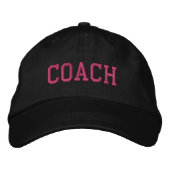 Custom Coach Gift Bestickte Baseballkappe (Vorderseite)