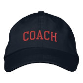 Custom Coach Gift Bestickte Baseballkappe (Vorderseite)
