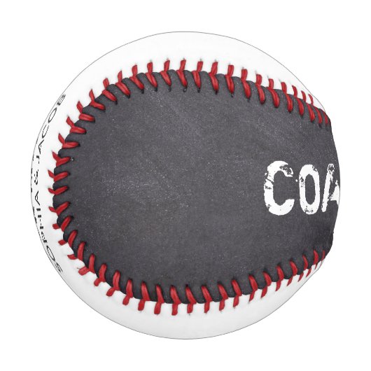 Custom Coach Vater Vatertag Baseball (Vorderseite Links)