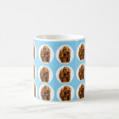 Custom Cocker Spaniel Photo Mug | Personalized Pet Kaffeetasse (Mittel)