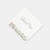 Custom Cocktail Napkin Serviette (Ecke)