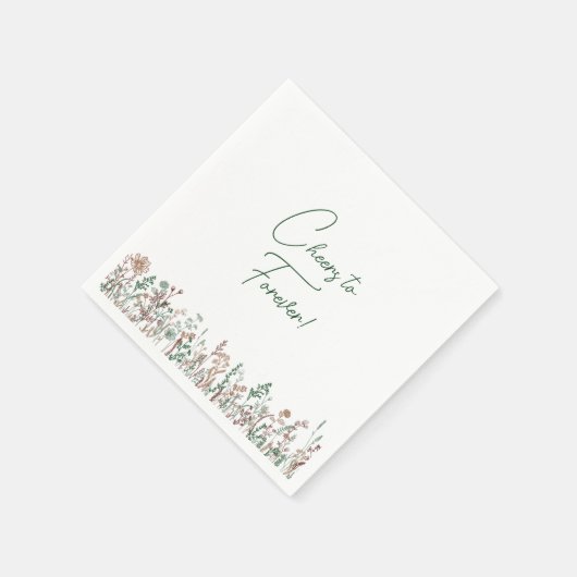 Custom Cocktail Napkin Serviette (Ecke)