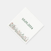 Custom Cocktail Napkin Serviette (Ecke)