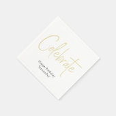 Custom Cocktail Napkins Serviette (Ecke)