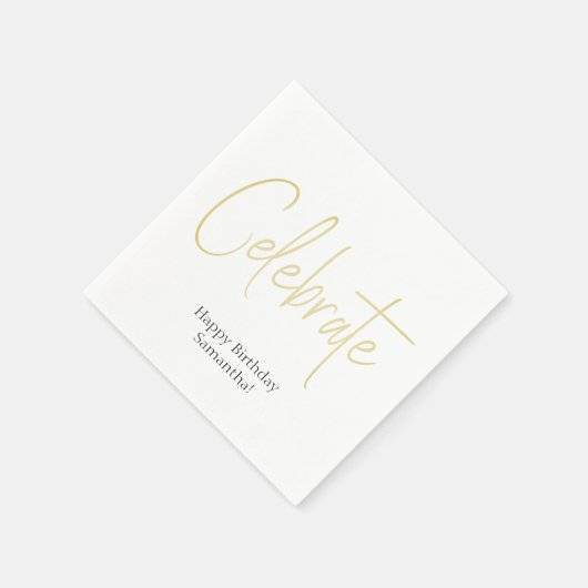 Custom Cocktail Napkins Serviette (Ecke)