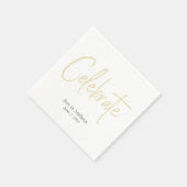 Custom Cocktail Napkins Serviette (Ecke)