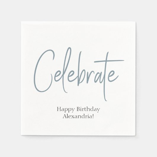 Custom Cocktail Napkins Serviette (Vorderseite)