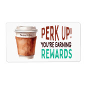 Custom Coffee Cafe Loyalty (Vorne)