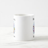 Custom Coffee Mug | Retro Octopus | Name & Text Kaffeetasse (Mittel)
