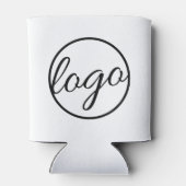 Custom Coffee Shop Restaurant Business-Logo Dosenkühler (Rückseite)