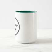 Custom Coffee Tasse - Personalisierte Keramik Tass (Zentrum)