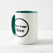 Custom Coffee Tasse - Personalisierte Keramik Tass (Vorderseite Links)