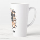 ☕ Custom Coffeecore Kitchen Café Kaffee Happy Plac Milchtasse (Rechts)