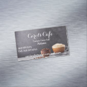 Custom Coffeehouse Café Coffee Shop Business Card Magnetische Visitenkarte (Beispiel)