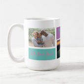 Custom Collage 3 Foto Personalisiert Opa Tasse (Links)