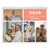 Custom Collage Modern Family - 40 Foto 2025 Kalender (Titelbild)