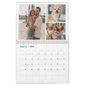 Custom Collage Modern Family - 40 Foto 2025 Kalender (Feb 2026)