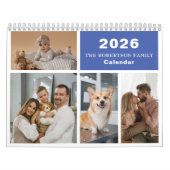 Custom Collage Modern Family - 40 Foto 2025 Kalender (Titelbild)