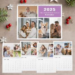 Custom Collage Modern Family - 40 Foto 2025 Kalender
