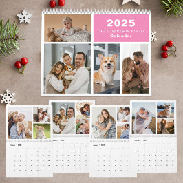 Custom Collage Modern Family - 40 Foto 2025 Kalender