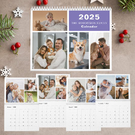 Custom Collage Modern Family - 40 Foto 2025 Kalender