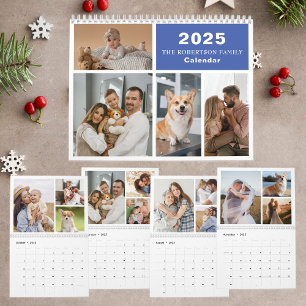 Custom Collage Modern Family - 40 Foto 2025 Kalender