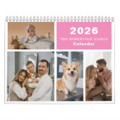 Custom Collage Modern Family - 40 Foto 2025 Kalender (Titelbild)