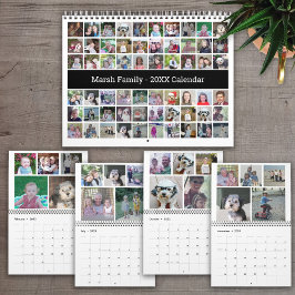 Custom Collage Modern Family - 60 Foto 2024 Kalender
