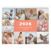 Custom Collage Modernes Family Foto 2025 Kalender (Titelbild)