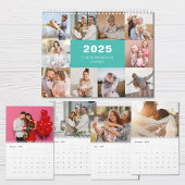 Custom Collage Modernes Family Foto 2025 Kalender