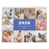 Custom Collage Modernes Family Foto 2025 Kalender (Titelbild)