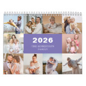 Custom Collage Modernes Family Foto 2025 Kalender (Titelbild)